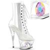 Pleaser - MOON1021CDIA Bottes de plateforme, Pole dance chaussures - Transparent Product image
